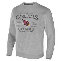 Arizona Cardinals NFL x Darius Rucker Collection Pullover Sweatshirt Heather Gray | Fanatics