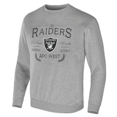 Las Vegas Raiders NFL x Darius Rucker Collection Pullover Sweatshirt Heather Gray | Fanatics