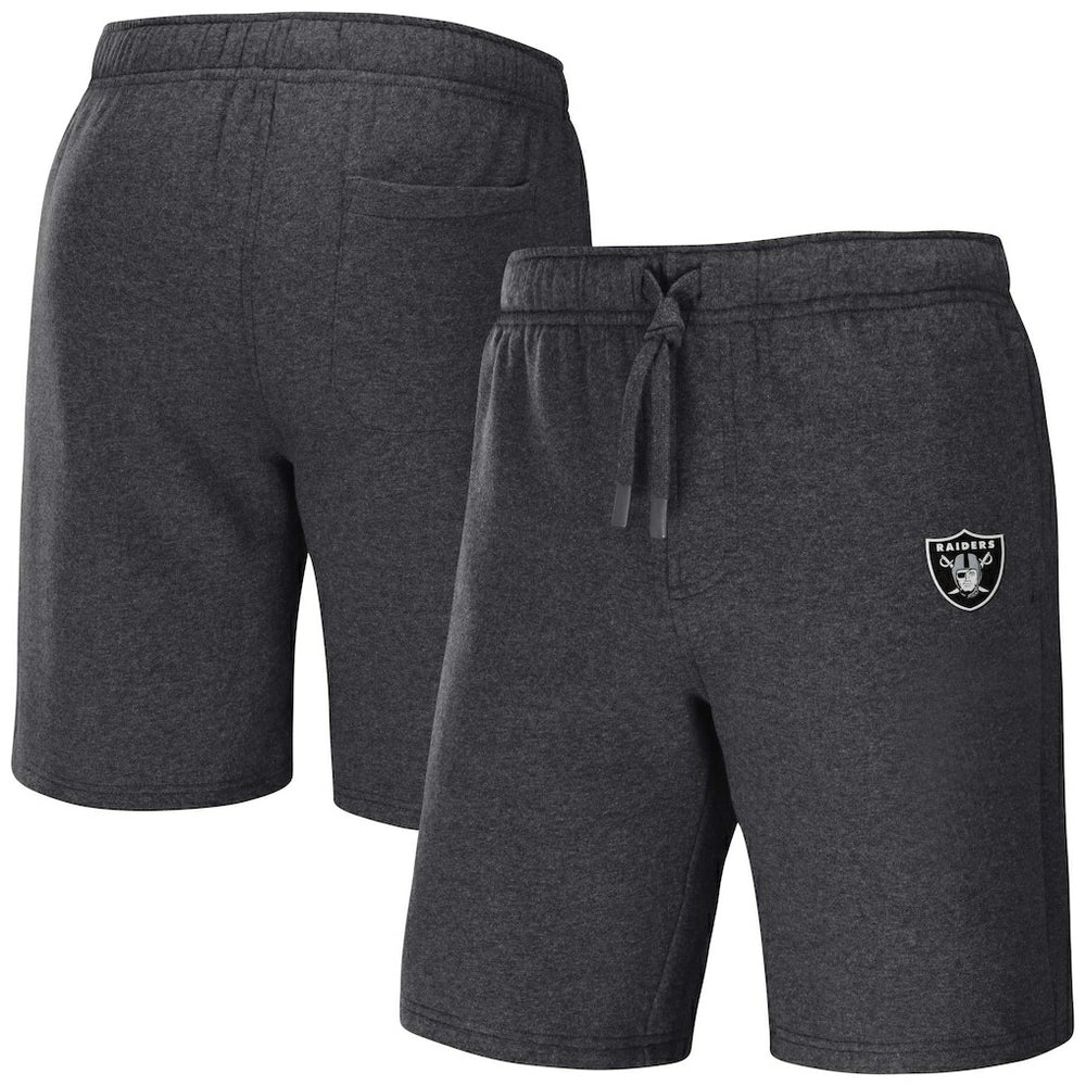 Las Vegas Raiders NFL x Darius Rucker Collection Logo Shorts Heather Charcoal | Fanatics