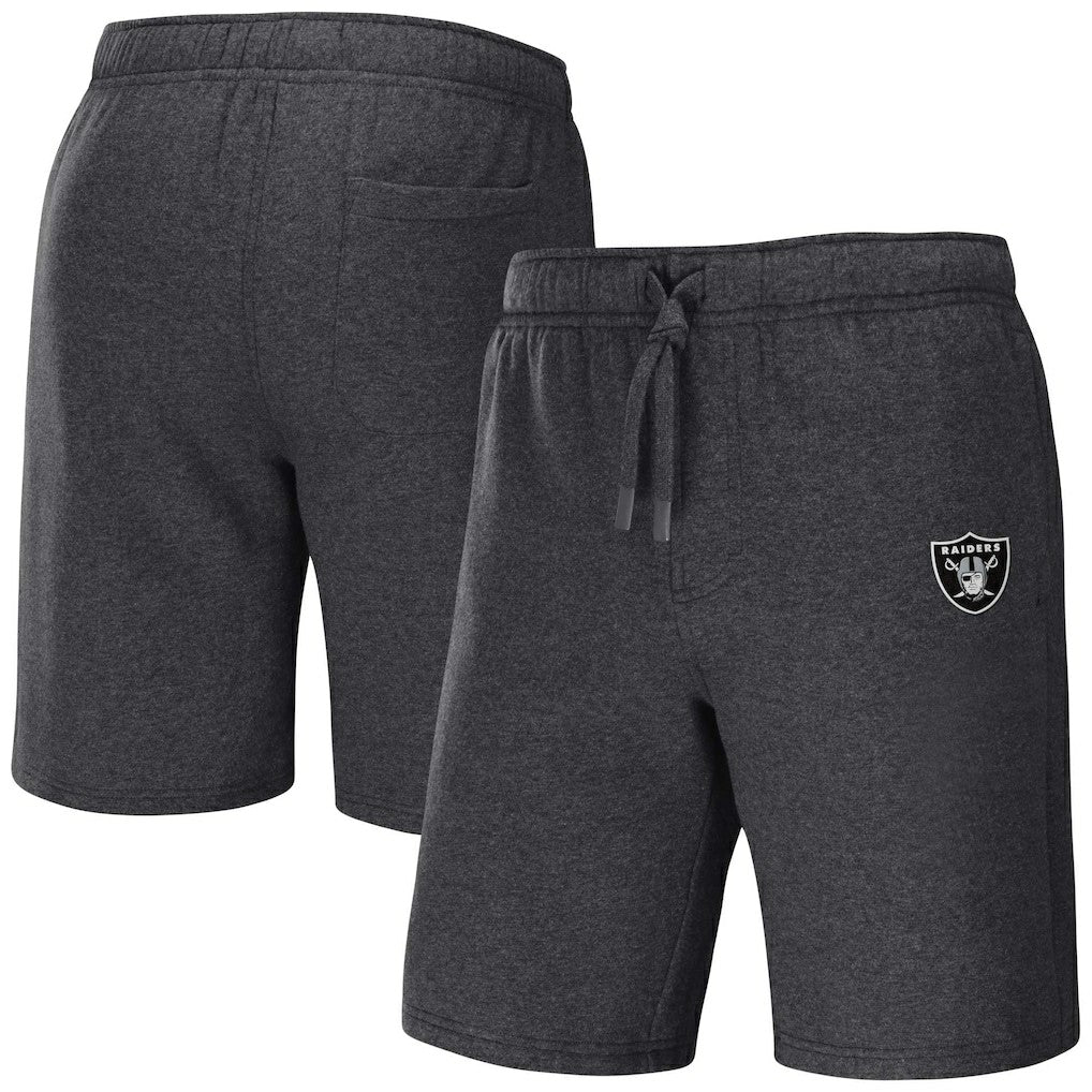 Las Vegas Raiders NFL x Darius Rucker Collection Logo Shorts Heather Charcoal | Fanatics