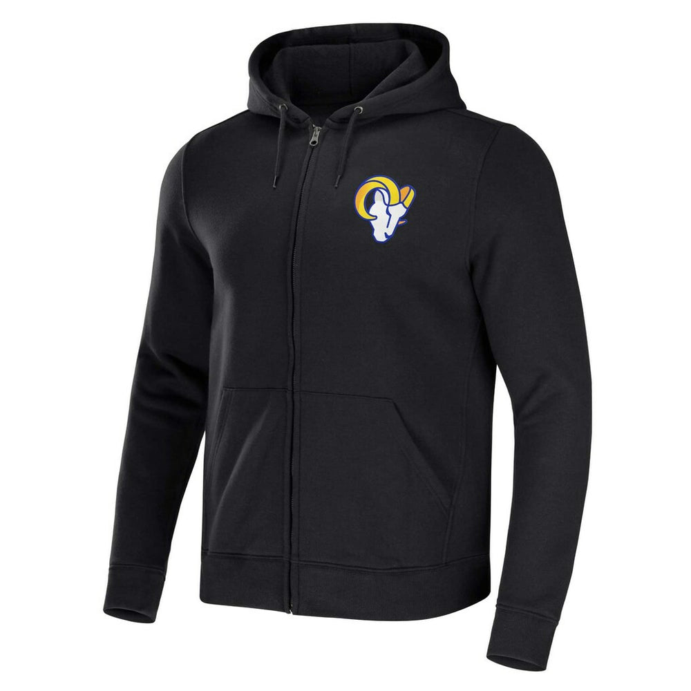 Los Angeles Rams NFL x Darius Rucker Collection Rocker Full-Zip Hoodie Black | Fanatics