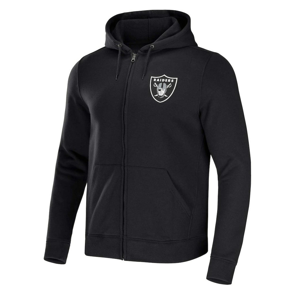 Las Vegas Raiders NFL x Darius Rucker Collection Rocker Full-Zip Hoodie Black | Fanatics
