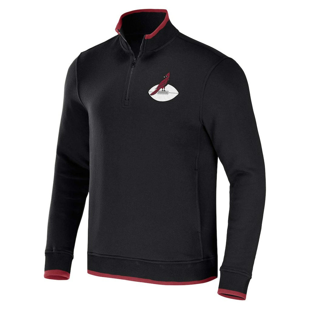 Arizona Cardinals NFL x Darius Rucker Collection Logo Quarter-Zip Top Black | Fanatics
