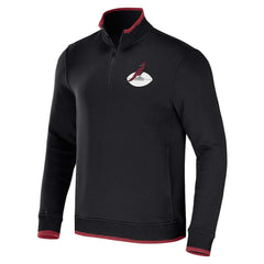 Arizona Cardinals NFL x Darius Rucker Collection Logo Quarter-Zip Top Black | Fanatics