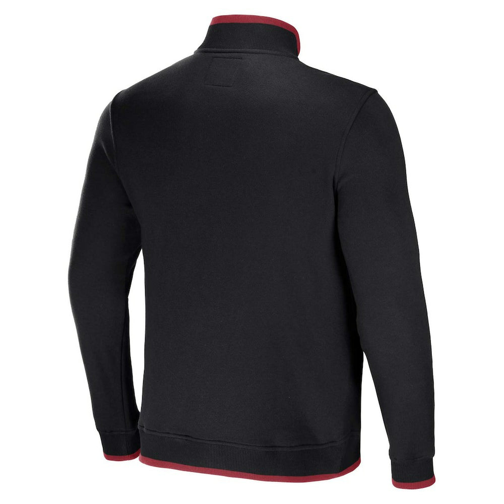 Arizona Cardinals NFL x Darius Rucker Collection Logo Quarter-Zip Top Black | Fanatics