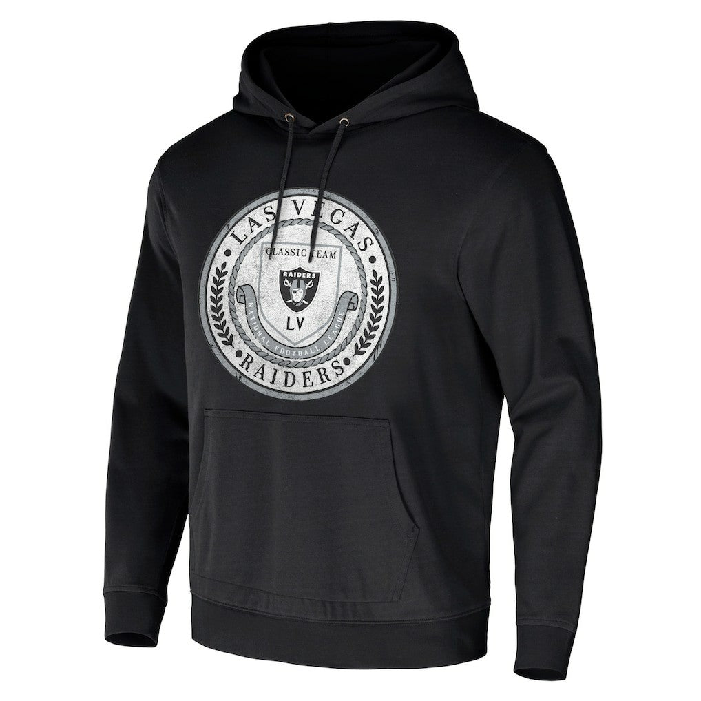 Las Vegas Raiders NFL x Darius Rucker Collection Washed Pullover Hoodie Black | Fanatics