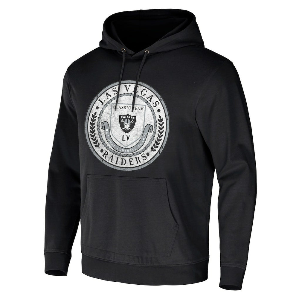 Las Vegas Raiders NFL x Darius Rucker Collection Washed Pullover Hoodie Black | Fanatics