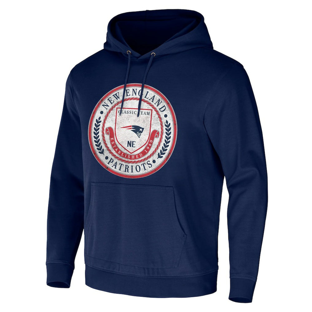 New England Patriots NFL x Darius Rucker Collection Washed Pullover Hoodie Navy | Fanatics
