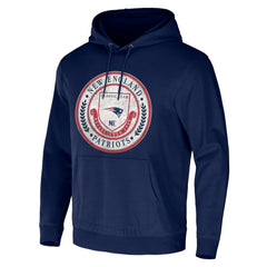 New England Patriots NFL x Darius Rucker Collection Washed Pullover Hoodie Navy | Fanatics
