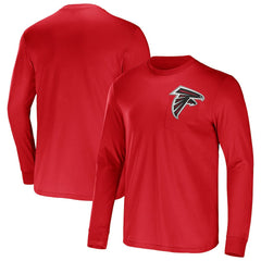 Atlanta Falcons NFL x Darius Rucker Collection Team Long Sleeve Pocket T-Shirt Red | Fanatics