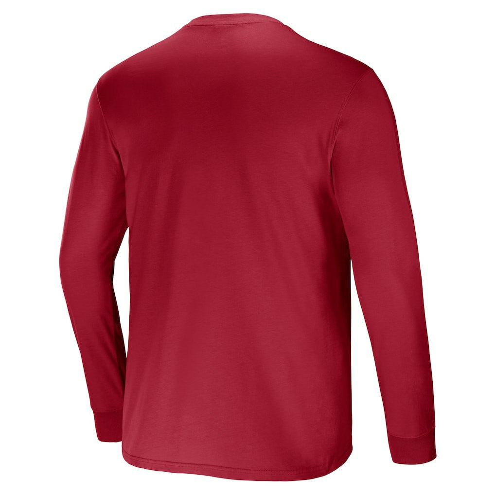 Arizona Cardinals NFL x Darius Rucker Collection Team Long Sleeve Pocket T-Shirt Cardinal | Fanatics