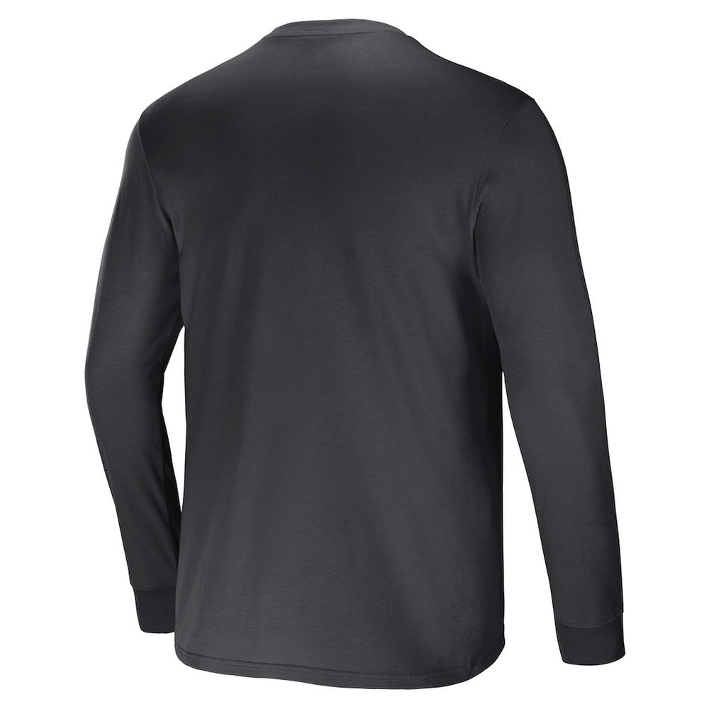 New Orleans Saints NFL x Darius Rucker Collection Team Long Sleeve Pocket T-Shirt Black | Fanatics
