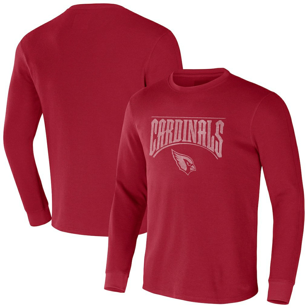 Arizona Cardinals NFL x Darius Rucker Collection Long Sleeve Thermal T-Shirt Cardinal | Fanatics