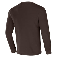 Cleveland Browns NFL x Darius Rucker Collection Long Sleeve Thermal T-Shirt Brown | Fanatics
