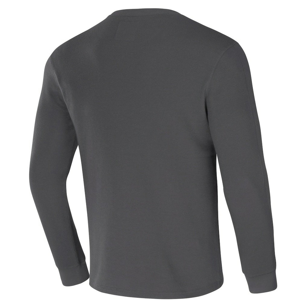 New Orleans Saints NFL x Darius Rucker Collection Long Sleeve Thermal T-Shirt Charcoal | Fanatics