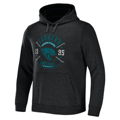 Jacksonville Jaguars NFL x Darius Rucker Collection Radar Pullover Hoodie Heather Charcoal | Fanatics