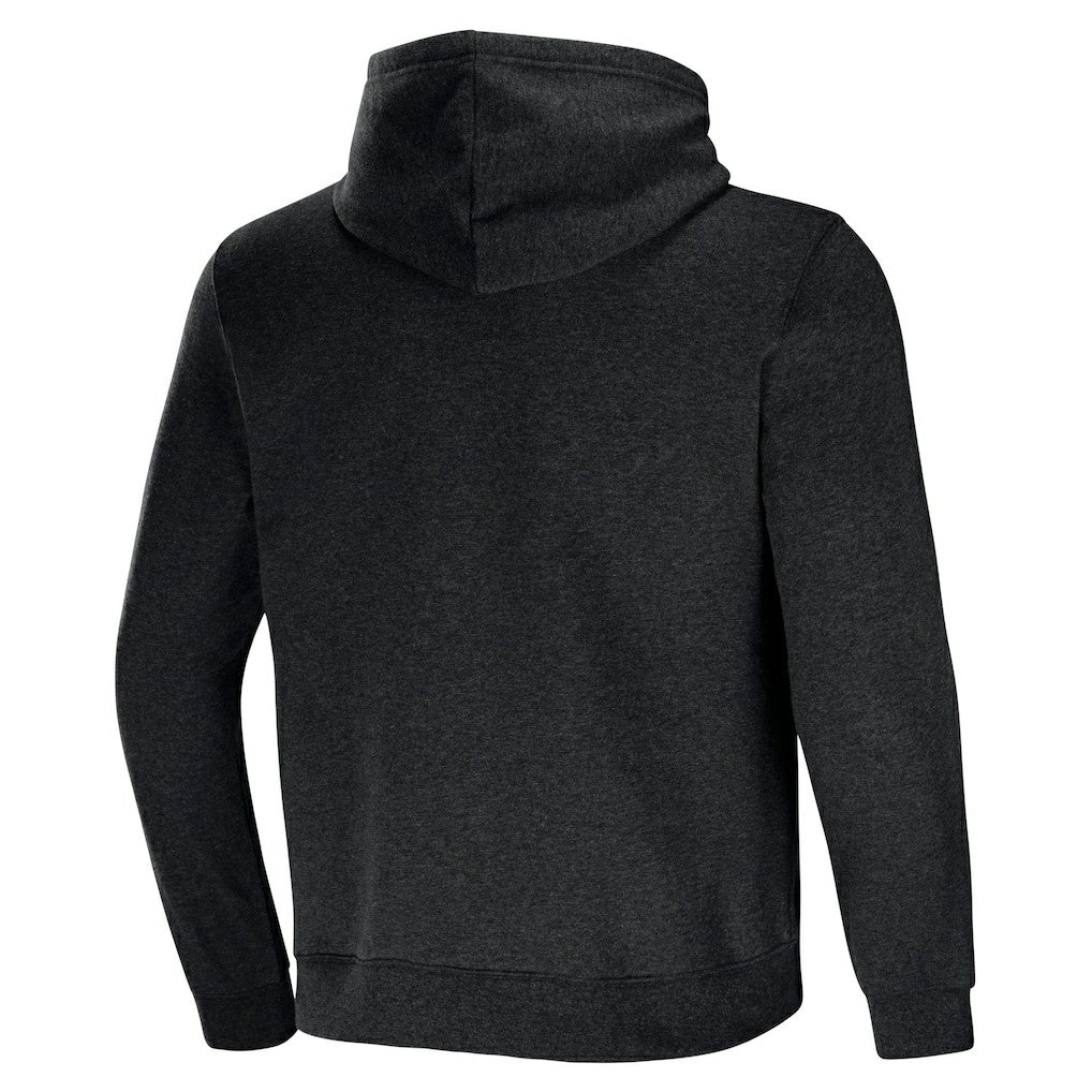 New Orleans Saints NFL x Darius Rucker Collection Radar Pullover Hoodie Heather Charcoal | Fanatics