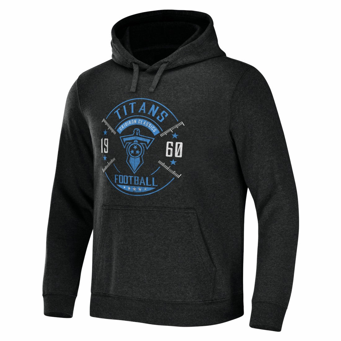 Tennessee Titans NFL x Darius Rucker Collection Radar Pullover Hoodie Heather Charcoal | Fanatics