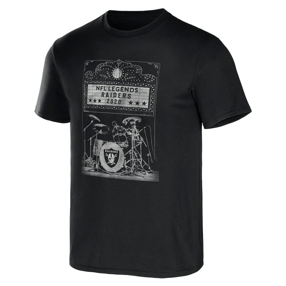 Las Vegas Raiders NFL x Darius Rucker Collection Band T-Shirt Black | Fanatics