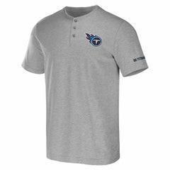 Tennessee Titans NFL x Darius Rucker Collection Henley T-Shirt Heather Gray | Fanatics