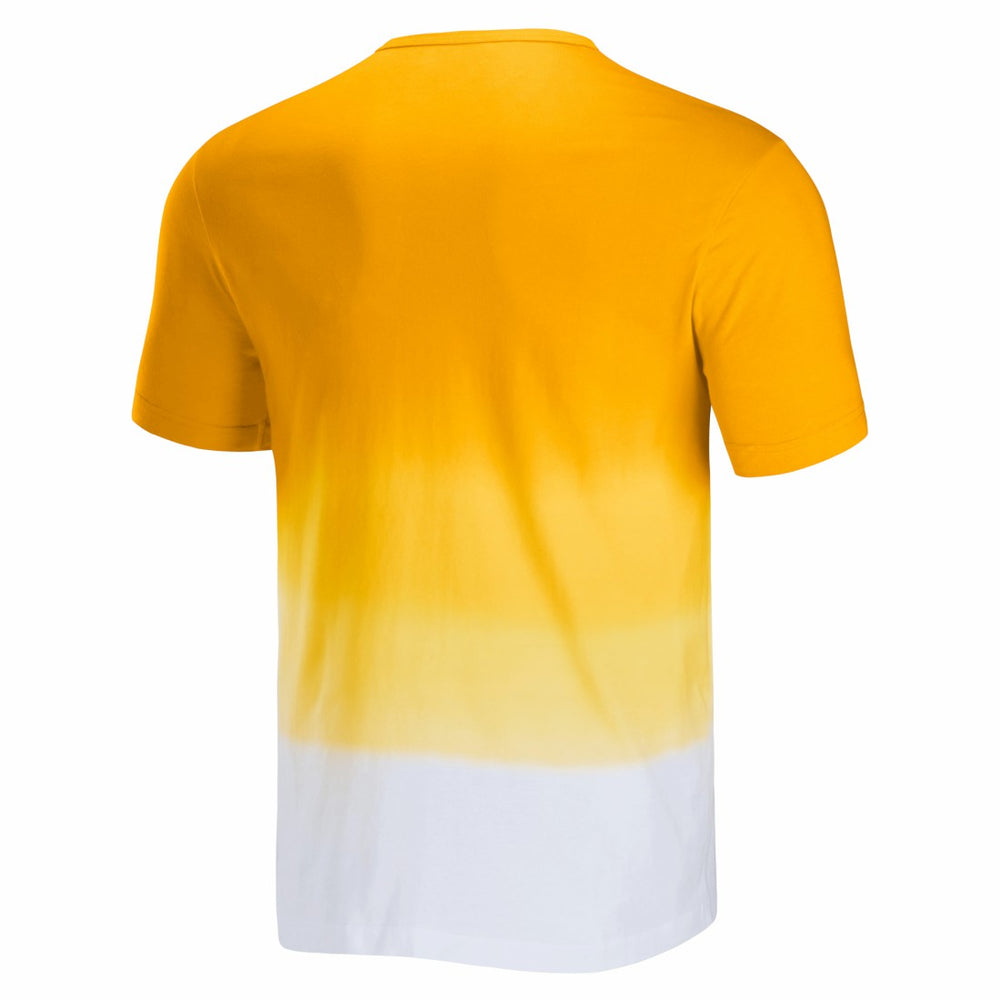 Green Bay Packers NFL x Darius Rucker Collection Dip Dye Pocket T-Shirt Gold/White | Fanatics