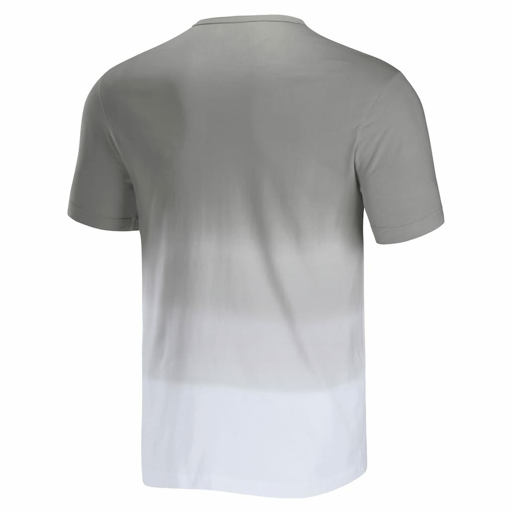 Las Vegas Raiders NFL x Darius Rucker Collection Dip Dye Pocket T-Shirt Silver/White | Fanatics