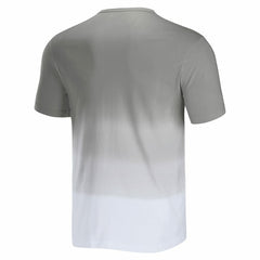 Las Vegas Raiders NFL x Darius Rucker Collection Dip Dye Pocket T-Shirt Silver/White | Fanatics