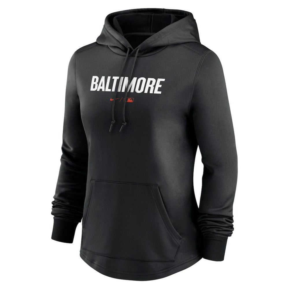 Baltimore Orioles Nike Women's City Connect Pregame Performance Pullover Hoodie - MLB