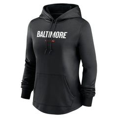 Baltimore Orioles Nike Women's City Connect Pregame Performance Pullover Hoodie - MLB