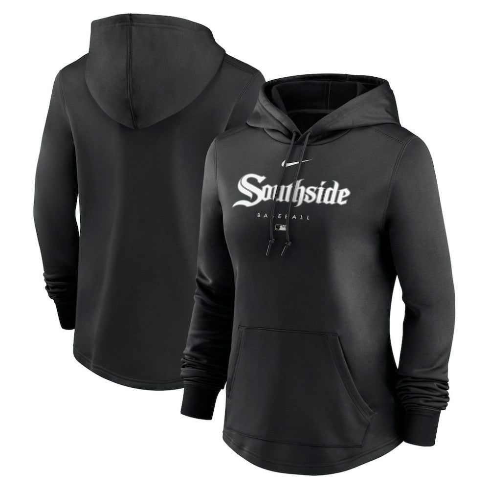 Chicago White Sox Nike Women's City Connect Pregame Performance Pullover Hoodie - MLB