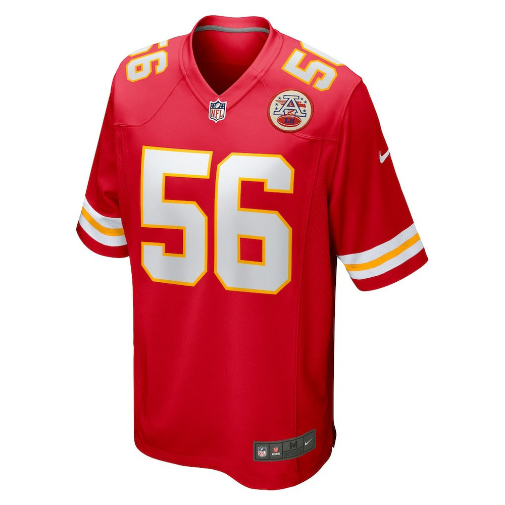 George Karlaftis Kansas City Chiefs Player Game Jersey Red | Nike for Sale
