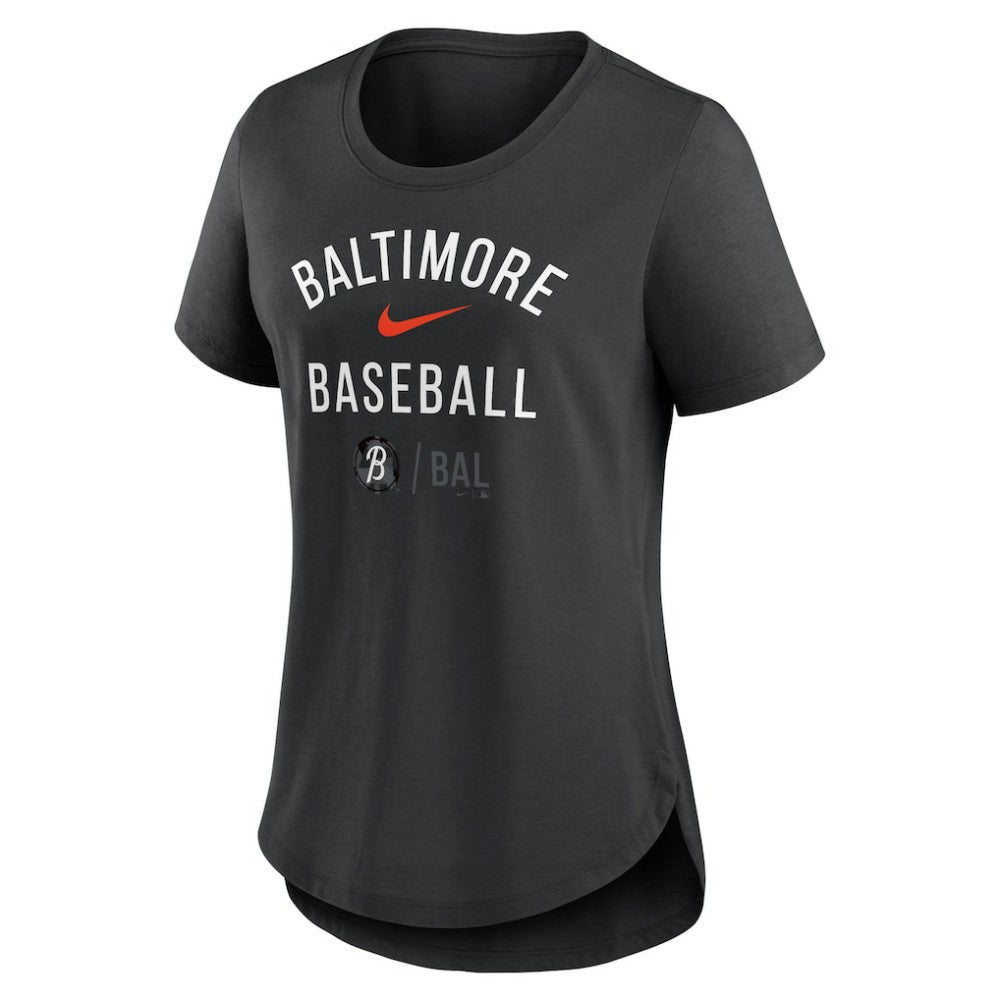 Baltimore Orioles Nike Women's City Connect Tri-Blend T-Shirt - MLB