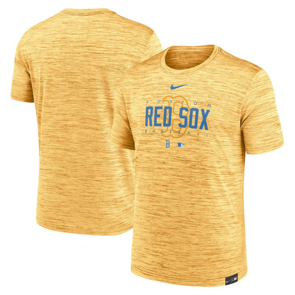 Boston Red Sox Nike City Connect Velocity Practice Performance T-Shirt - MLB