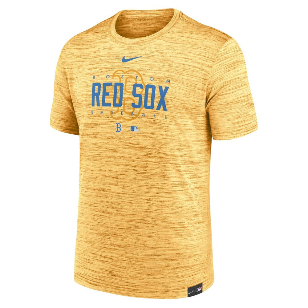 Boston Red Sox Nike City Connect Velocity Practice Performance T-Shirt - MLB