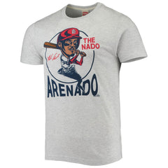 Nolan Arenado St. Louis Cardinals Homage Caricature Tri-Blend T-Shirt - MLB