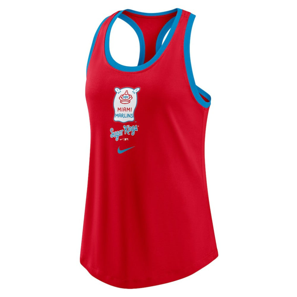 Miami Marlins Nike Women's City Connect Tri-Blend Tank Top - MLB