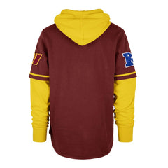 Washington Commanders '47 Shortstop Pullover Hoodie Burgundy | 47 brand