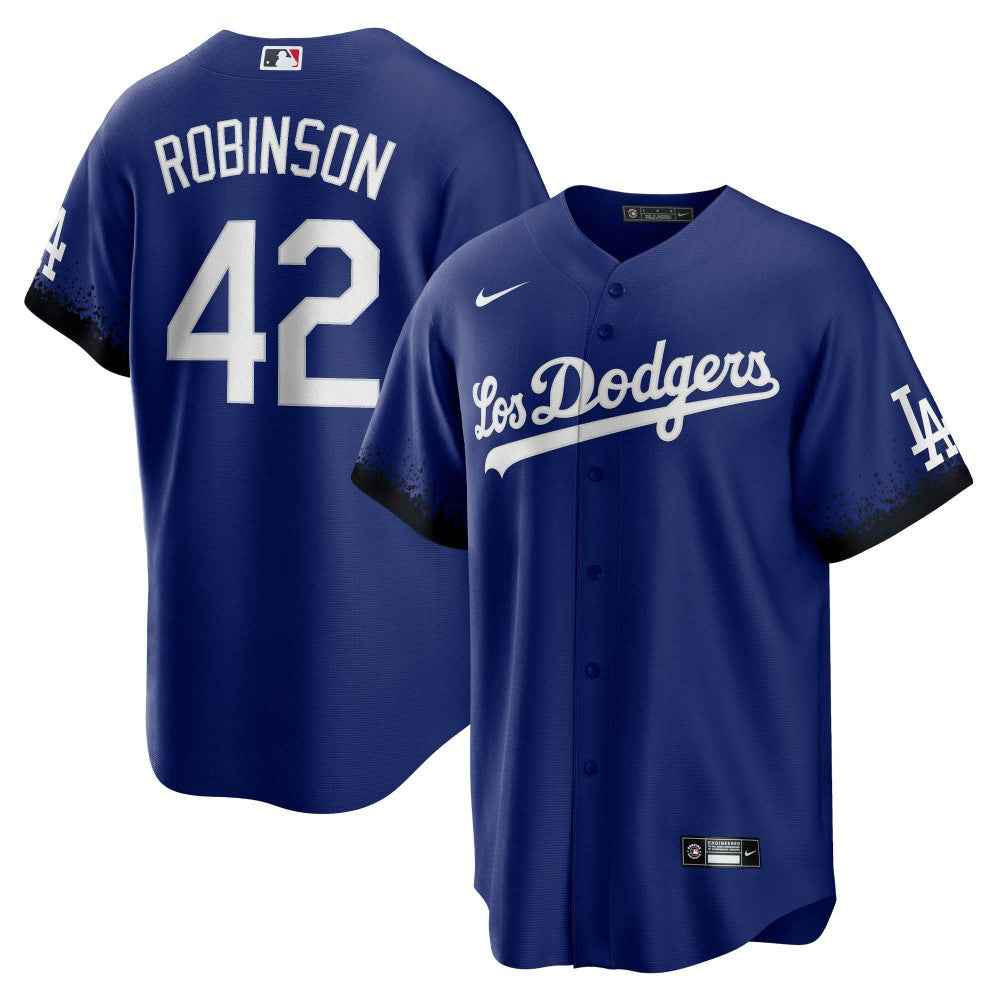 Jackie Robinson Los Angeles Dodgers Nike City Connect Replica Player Jersey - MLB