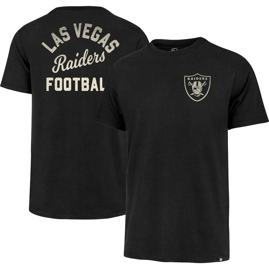 Las Vegas Raiders '47 Turn Back Franklin T-Shirt Black | 47 brand