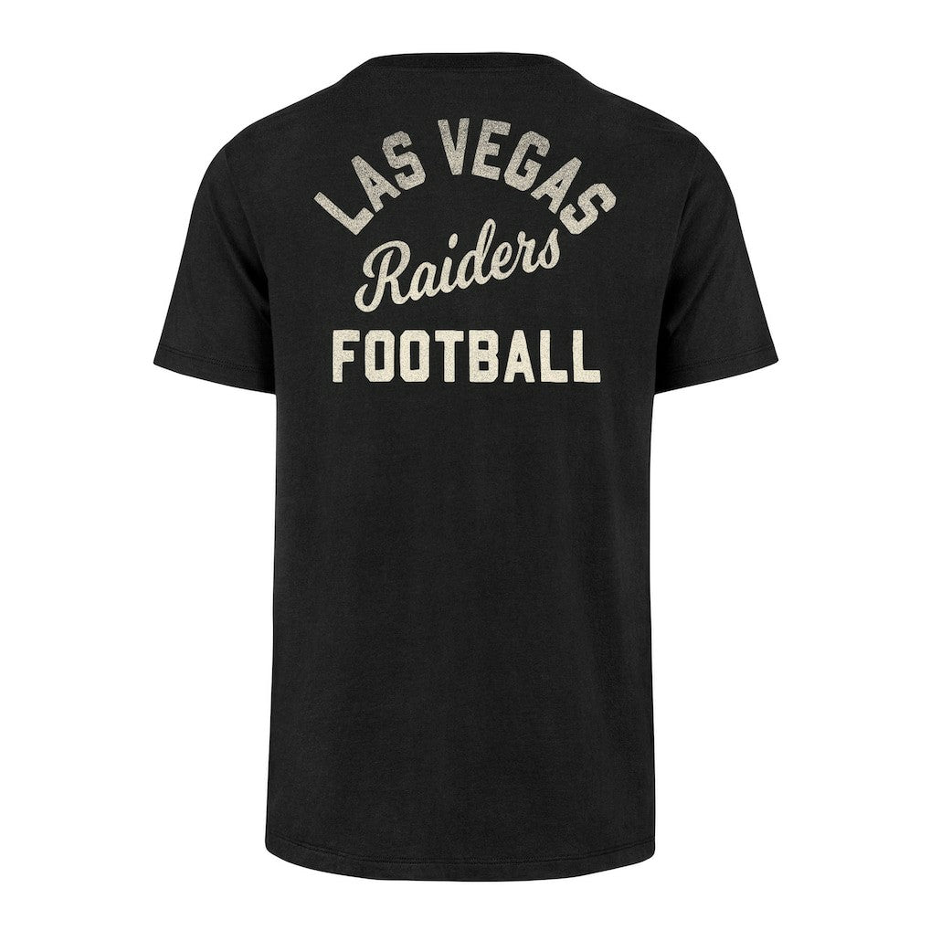 Las Vegas Raiders '47 Turn Back Franklin T-Shirt Black | 47 brand