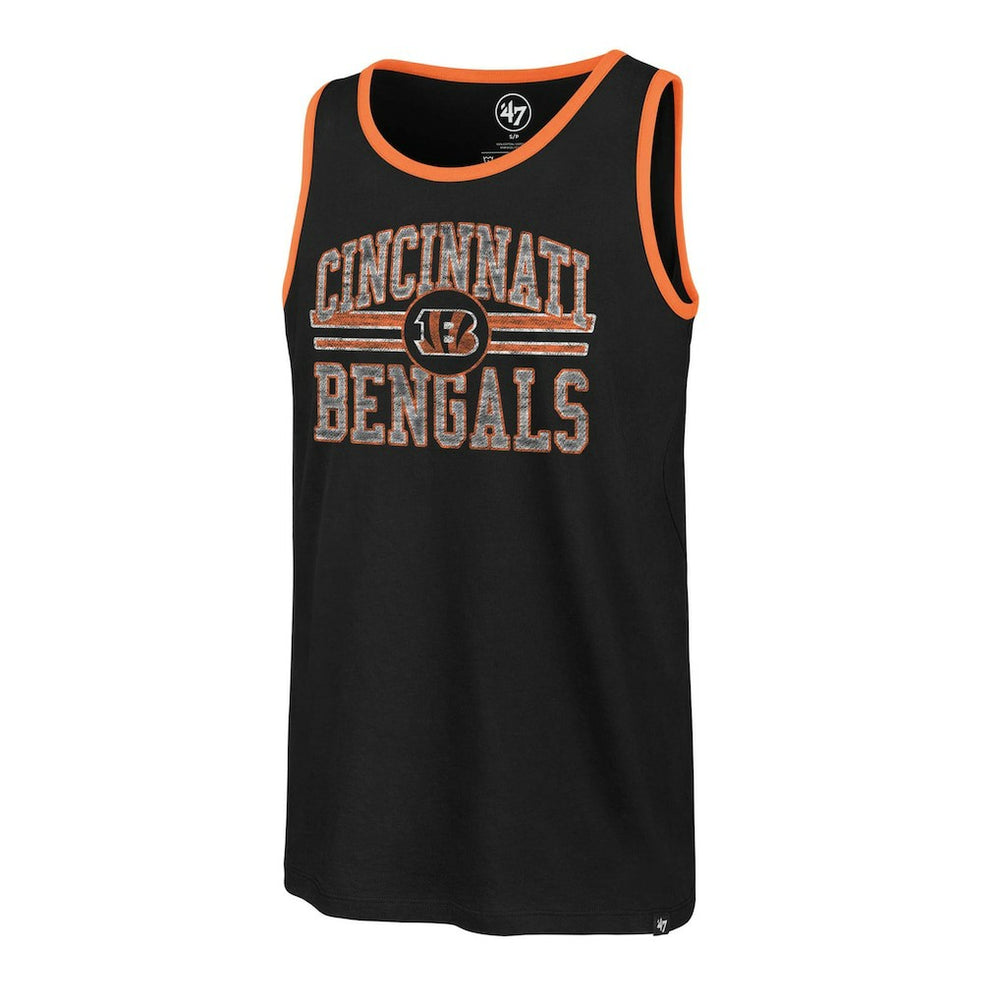 Cincinnati Bengals '47 Winger Franklin Tank Top Black | 47 brand