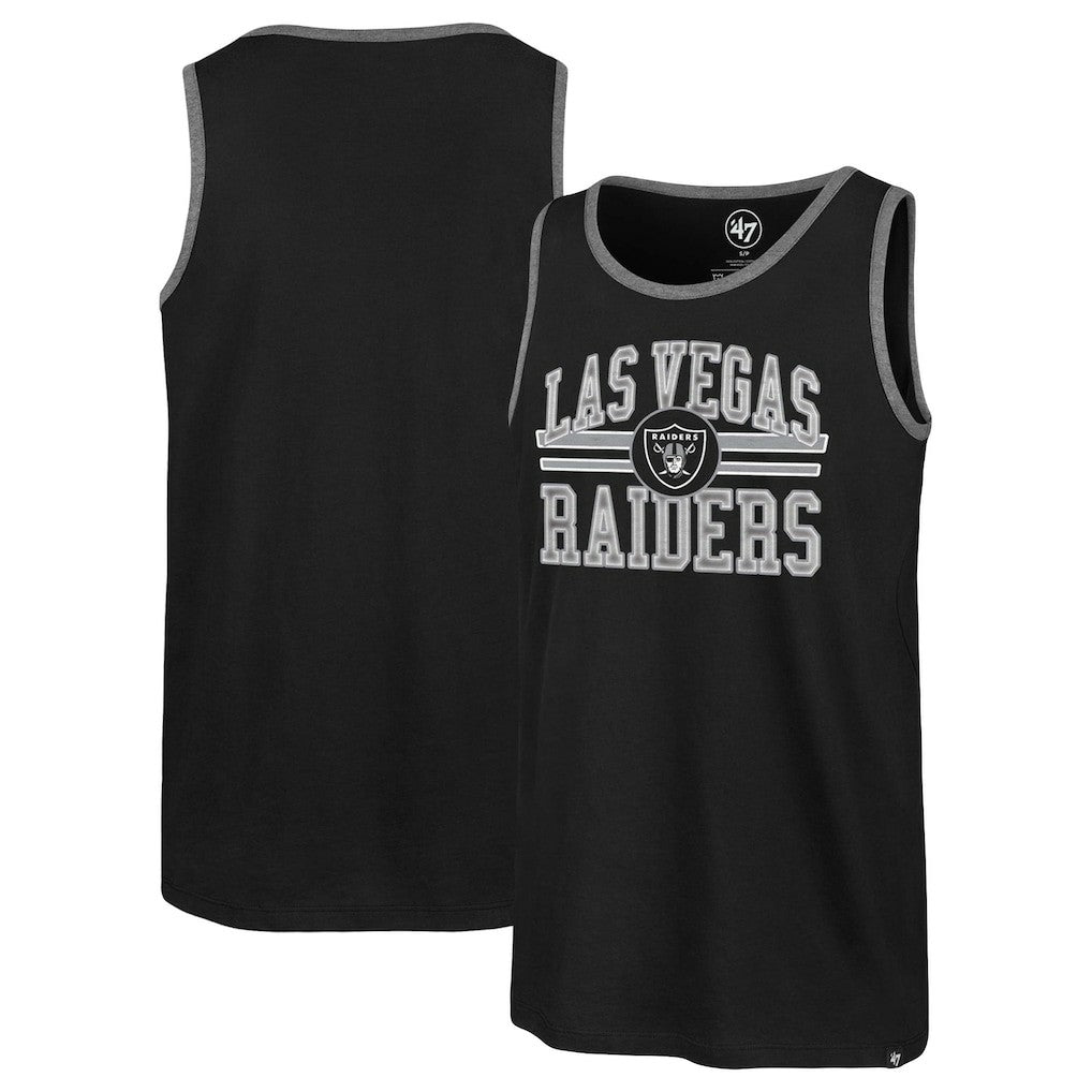 Las Vegas Raiders '47 Winger Franklin Tank Top Black | 47 brand