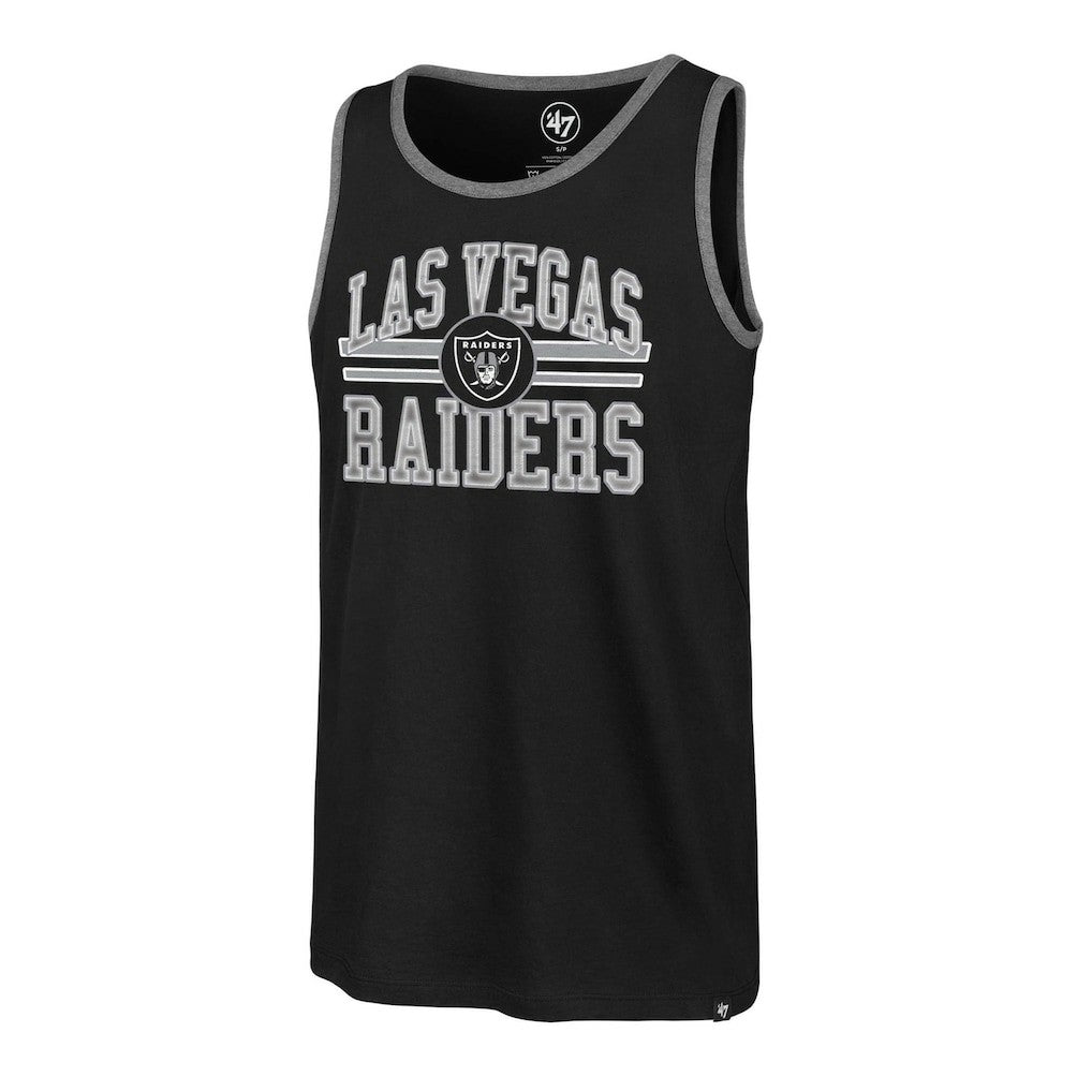 Las Vegas Raiders '47 Winger Franklin Tank Top Black | 47 brand
