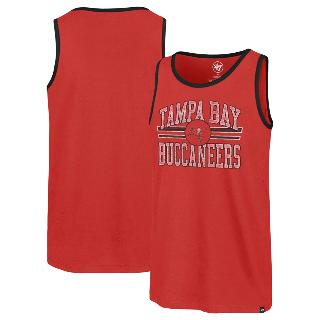 Tampa Bay Buccaneers '47 Winger Franklin Tank Top Red | 47 brand
