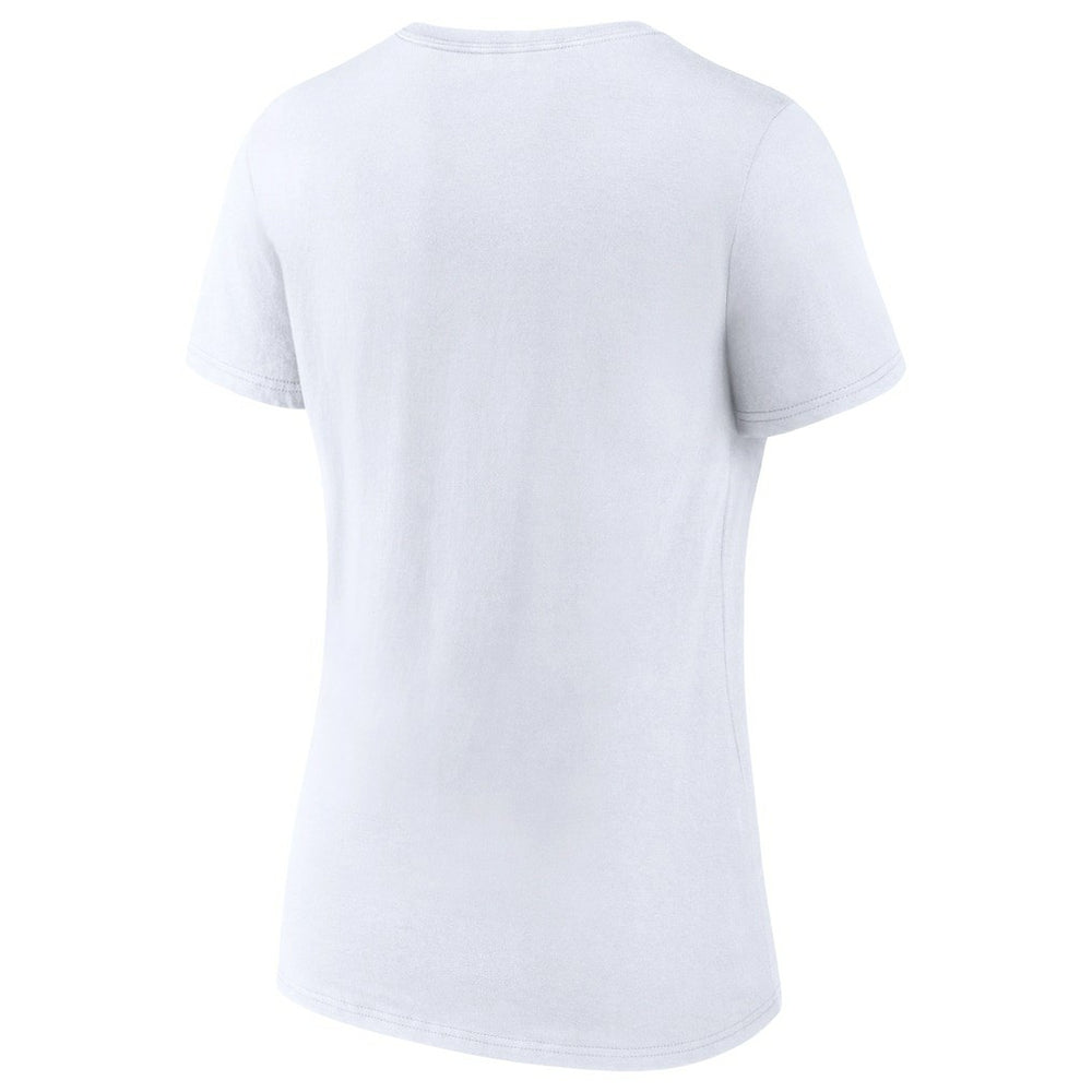 Boston Celtics Women's 2022 Eastern Conference Champions Plus Size Locker Room V-Neck T-Shirt White - NBA