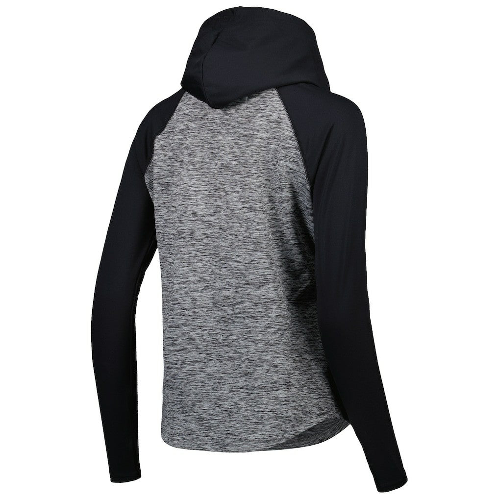 Washington Commanders G-III 4Her by Carl Banks Women's Championship Ring Raglan Pullover Hoodie Heathered Gray/Black | NFL