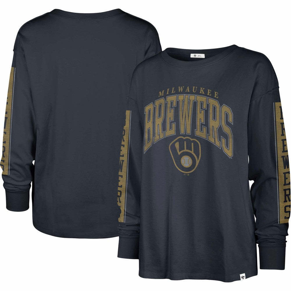 Milwaukee Brewers '47 Women's Statement Long Sleeve T-Shirt - MLB