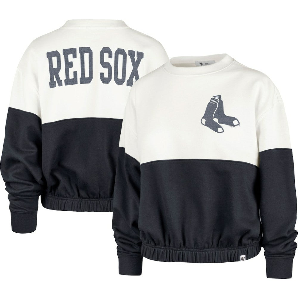Boston Red Sox '47 Women's Take Two Bonita Pullover Sweatshirt - MLB