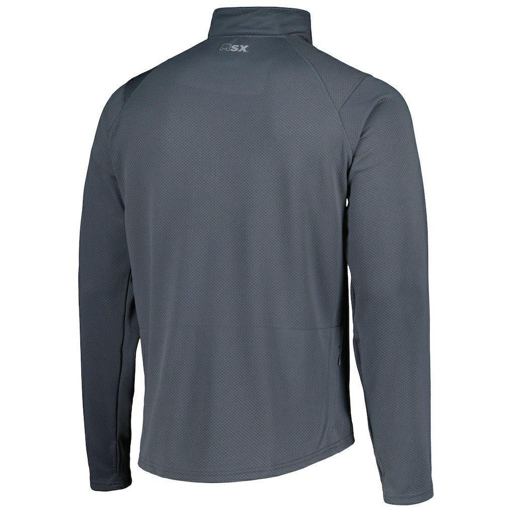Cincinnati Bengals MSX by Michael Strahan Half-Zip Pullover Charcoal | NFL