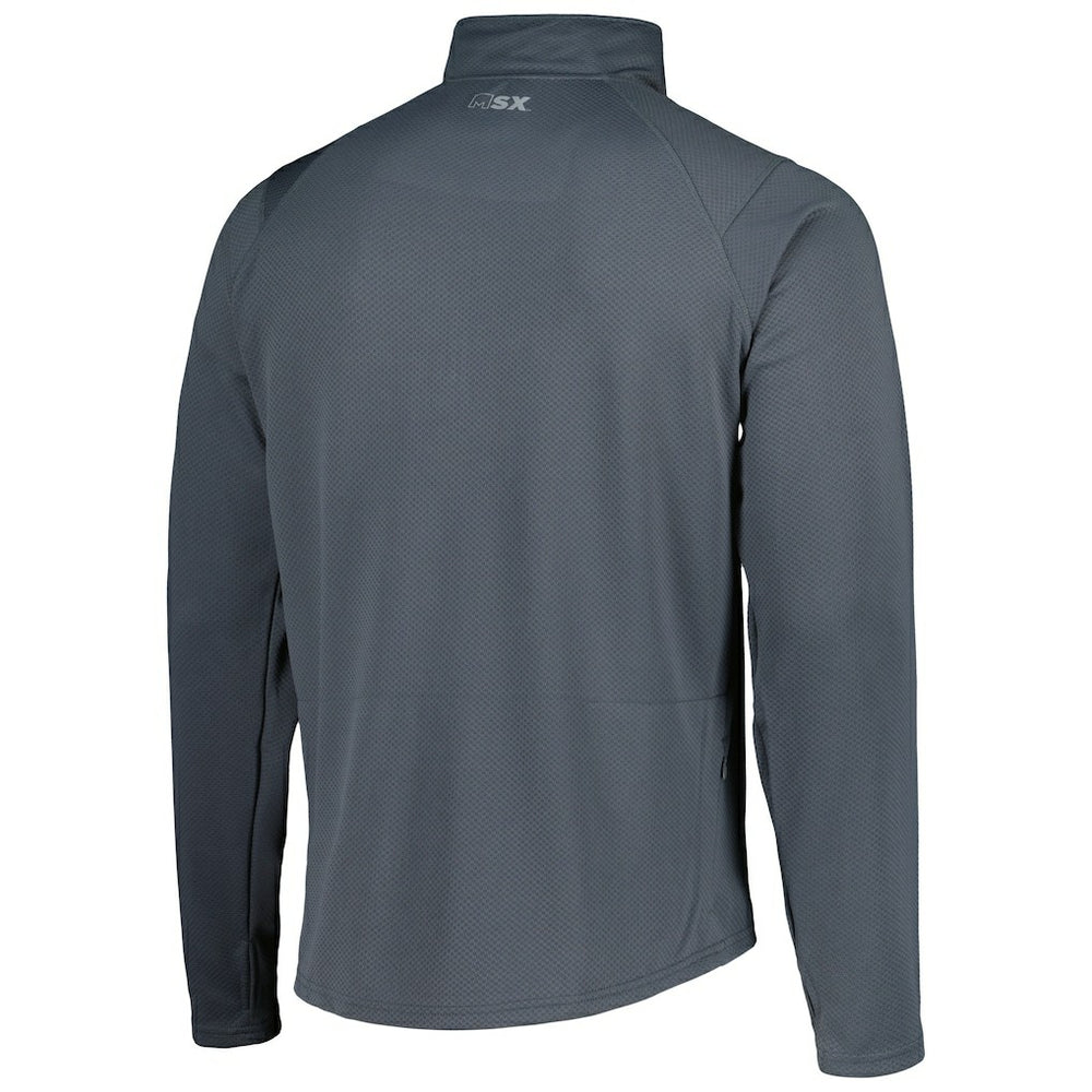 Cincinnati Bengals MSX by Michael Strahan Half-Zip Pullover Charcoal | NFL